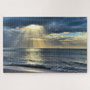 Puzzle Navegando al atardecer - 20x30 - 1014 pcs