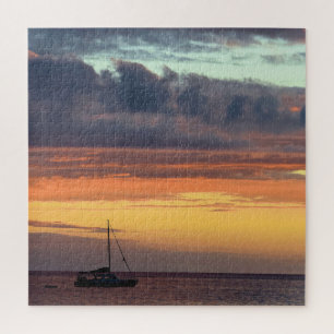 Puzzle Navegando al atardecer Hawaii - 20x20 - 676 pcs.