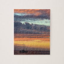 Navegando al atardecer Hawaii - 8x10 - 110 pcs.