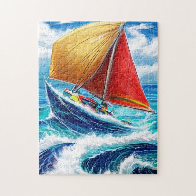 Puzzle Navegar Por Los Mares De La Adormidera (Vertical)