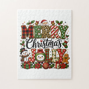 Puzzle Navidad Alegre y Divertida