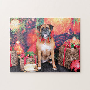 Puzzle Navidad - boxeador - Ava