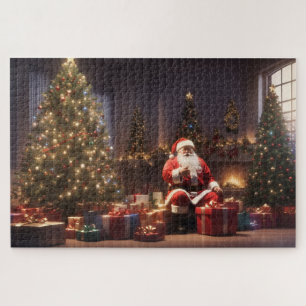 Puzzle Navidad con Santa