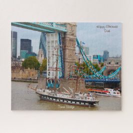 Puzzle Navidad Dad Tower Bridge Jigsaw