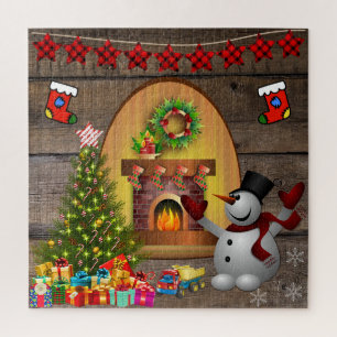 Puzzle Navidad de Frosty El Muñeco de Nieve