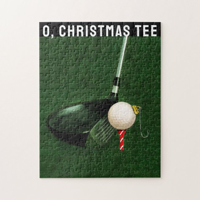 Puzzle Navidad de golf (Vertical)