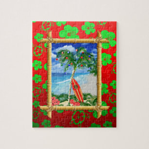 Puzzle Navidad de la playa