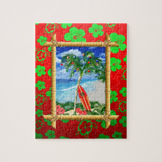 Puzzle Navidad de la playa (Vertical)