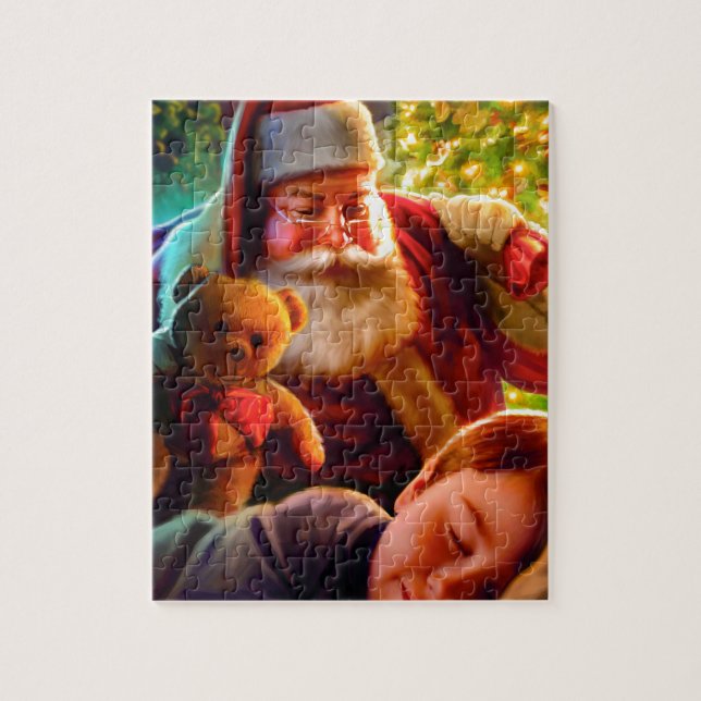 Puzzle Navidad de Santa (Vertical)