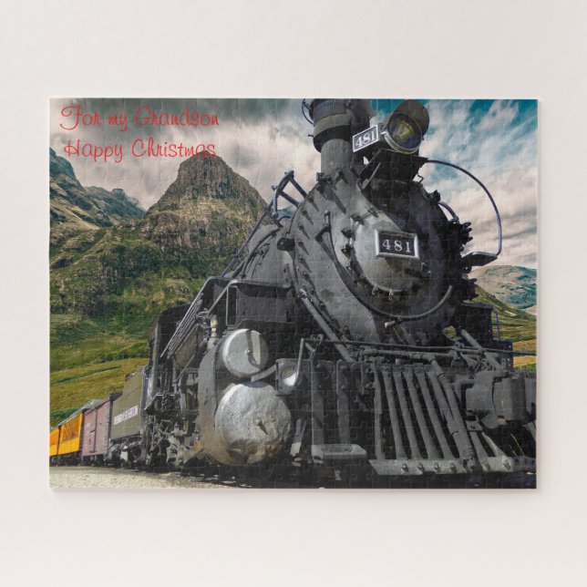 Puzzle Navidad del nieto. (Horizontal)