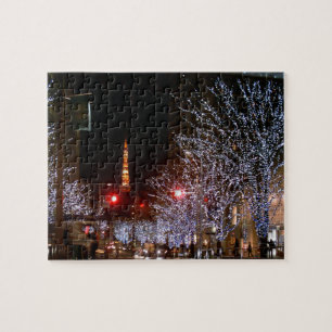 Puzzle Navidad en Tokio, Japón