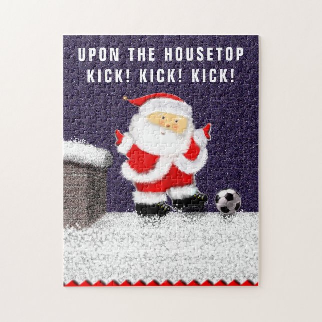 Puzzle Navidad Fútbol (Vertical)
