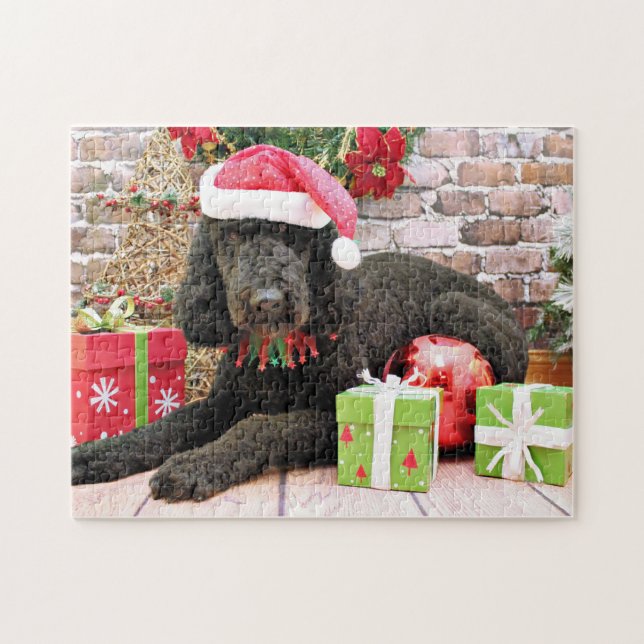 Puzzle Navidad - LabraDoodle - Miller (Horizontal)
