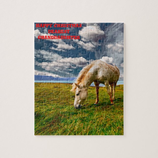 Puzzle Navidad Nieta. (Vertical)
