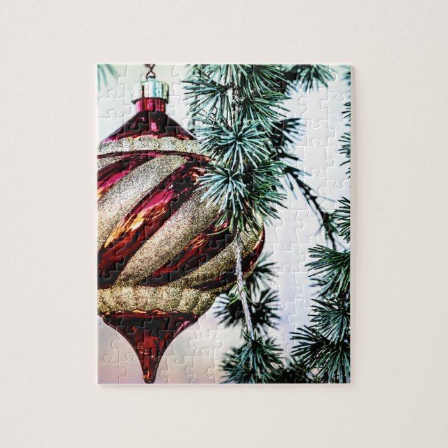 Puzzle Navidad pasado de moda (Vertical)