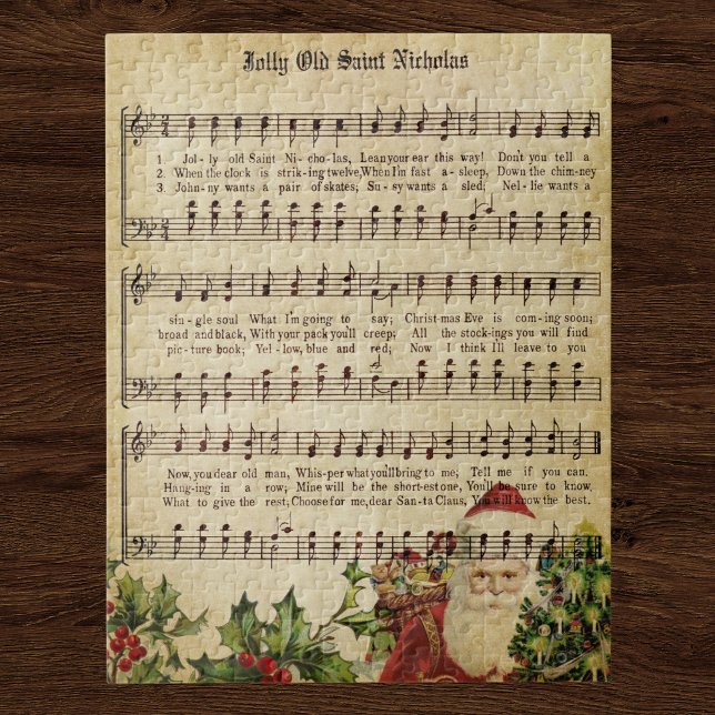 Puzzle Navidad Victoriana Vintage (Subido por el creador)