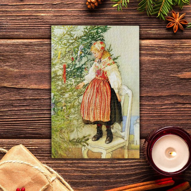 Puzzle Navidad vintage Carl Larsson Sueco (Subido por el creador)