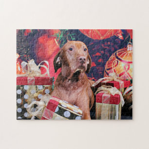 Puzzle Navidad - Vizsla - Budda