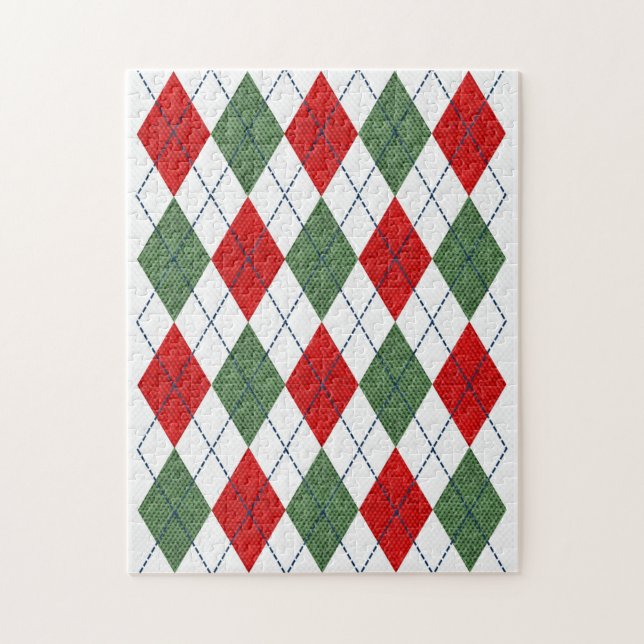 Puzzle Navidades Argyle (Vertical)
