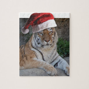 Puzzle Navidades Bengal Tiger
