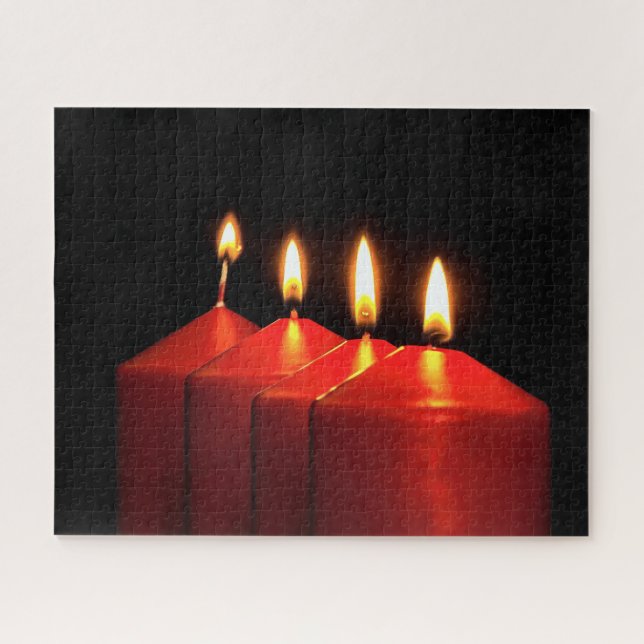 Puzzle Navidades Candle Advent Wreath (Horizontal)