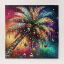 Navidades caprichosos Palm Tree Tropical Beach Viv
