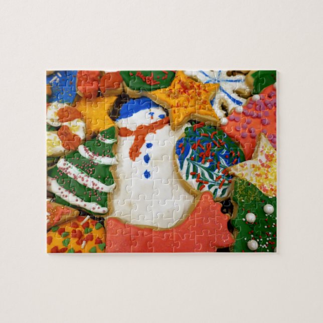 Puzzle Navidades Cookies III Coloridas Vacaciones (Horizontal)
