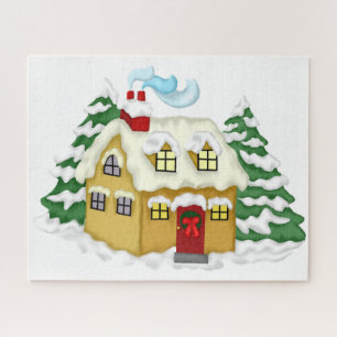 Puzzle Navidades Cottage