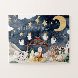 Puzzle Navidades cristianos de nombre personalizado