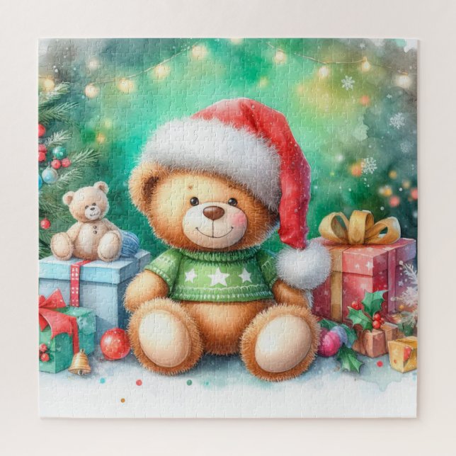 Puzzle Navidades Cute Teddy Bear (Vertical)