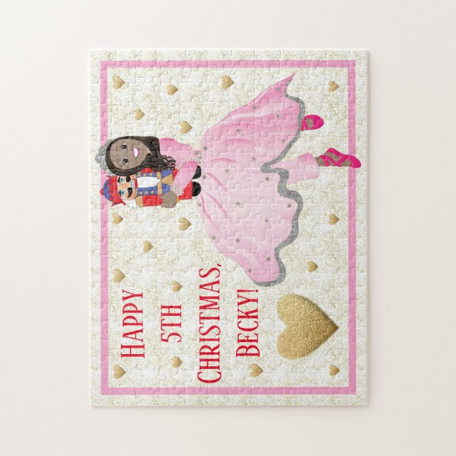 Puzzle Navidades Dark Haired Ballerina Clara (Vertical)