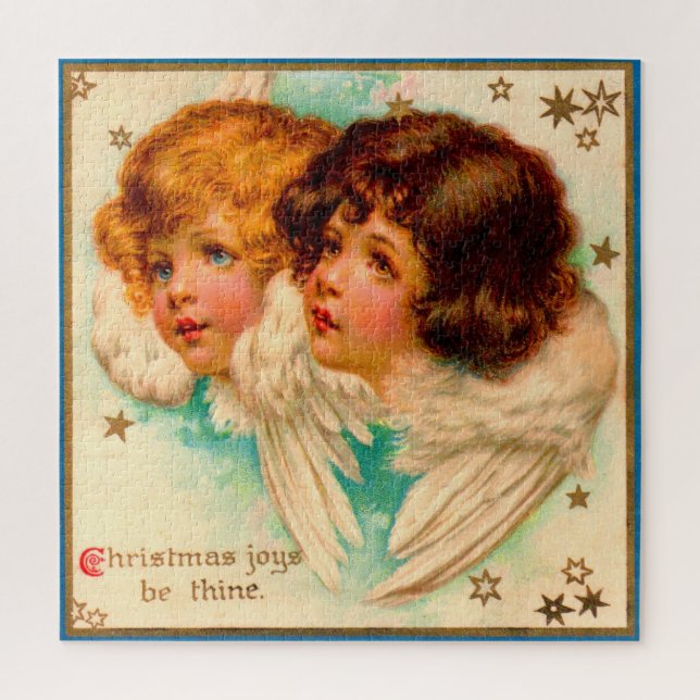 Puzzle Navidades de ángeles de Victoria Joys Be Thine (Vertical)