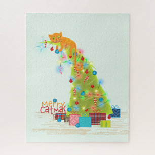 Puzzle Navidades de árboles de Navidad