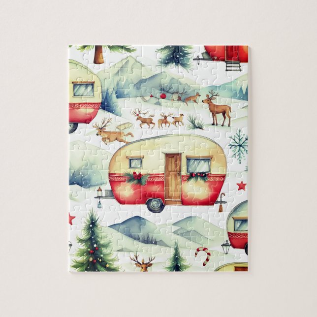Puzzle Navidades de Caravana (Vertical)