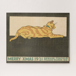 Puzzle Navidades de gatos y merry, 1921