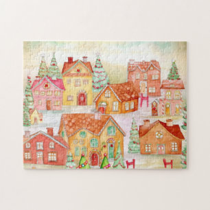 Puzzle Navidades de Gingerbread Village