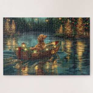Puzzle Navidades de hebilla afgana disfrutan de un viaje