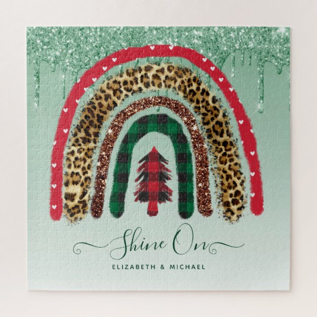 Puzzle Navidades de JIGSAW personalizados 676, Rainbow Ji (Vertical)