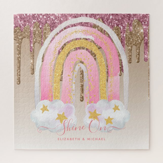 Puzzle Navidades de JIGSAW personalizados 676, Rainbow Ji (Vertical)