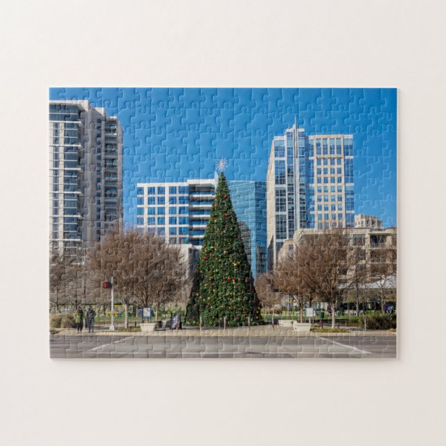 Puzzle Navidades de Klyde Warren Dallas (Horizontal)