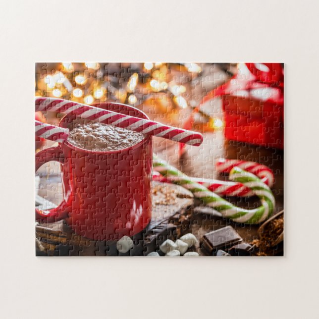 Puzzle Navidades de la Casa Blanca Luces Complejo Rompeca (Horizontal)