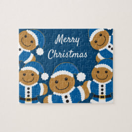 Puzzle Navidades de la Cocina Azul de Santa Gingerbread M