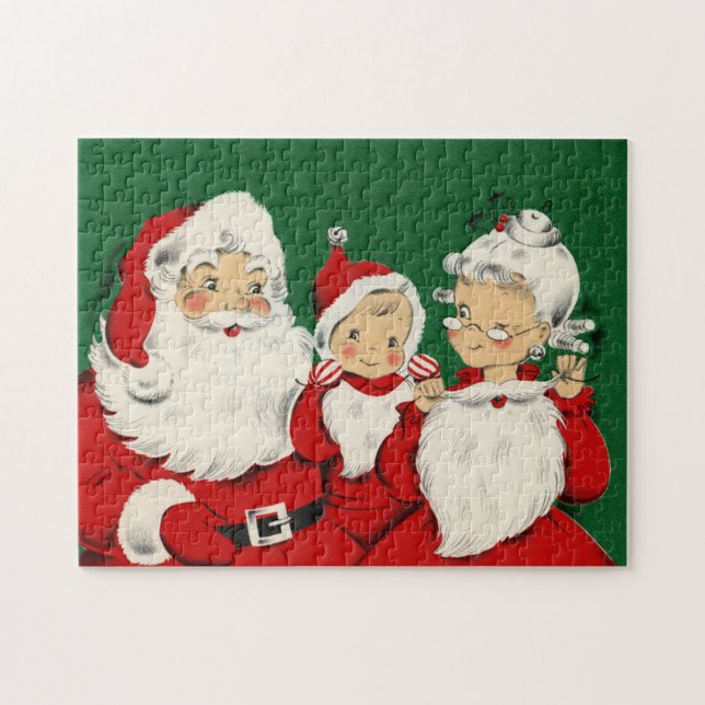 Puzzle Navidades de la Familia Santa Vieja (Horizontal)