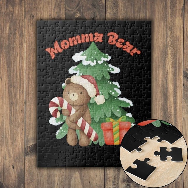 Puzzle Navidades de mami Bear (Momma Bear Christmas Jigsaw Puzzle)
