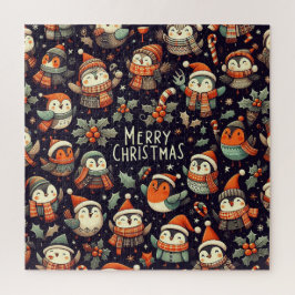 Puzzle Navidades de Mistletoe con trompetas