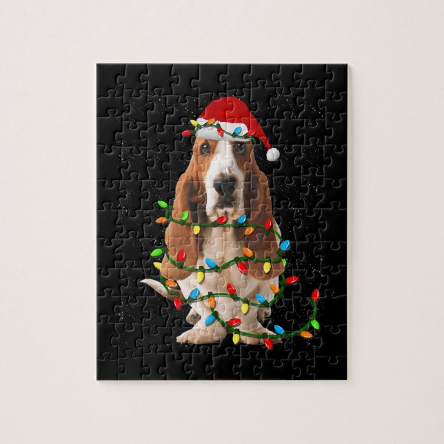 Puzzle navidades de perritos de perritos divertidos perri (Vertical)