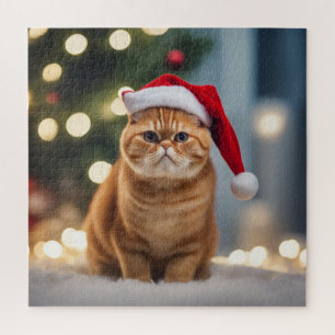 Puzzle Navidades de Shorthair exóticos