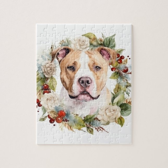 Puzzle Navidades de Staffordshire en Estados Unidos (Vertical)