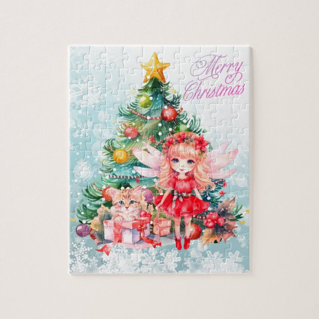 Puzzle Navidades de vacaciones (Vertical)