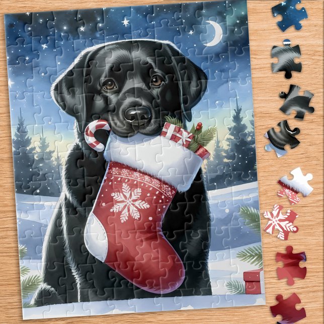 Puzzle Navidades de vacaciones de perros recuperadores de (Subido por el creador)